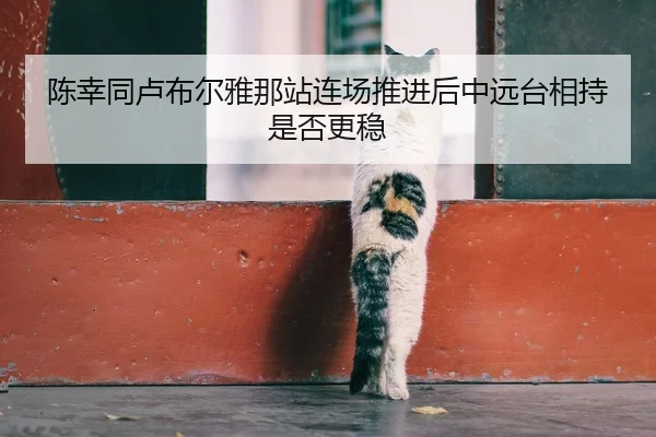 陈幸同卢布尔雅那站连场推进后中远台相持是否更稳